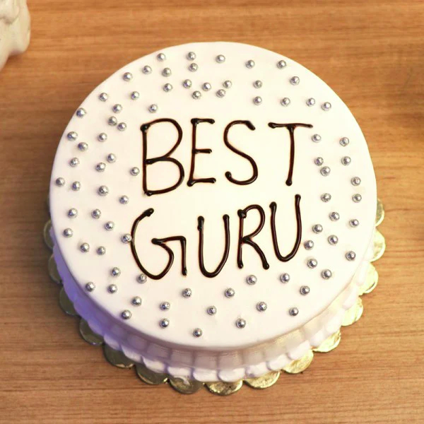  Vanilla Cake For My Best Guru