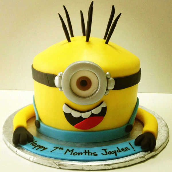  Naughty Minion Cake