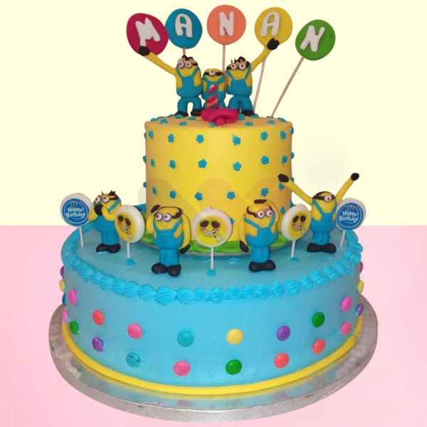  Minion Mode On Cake