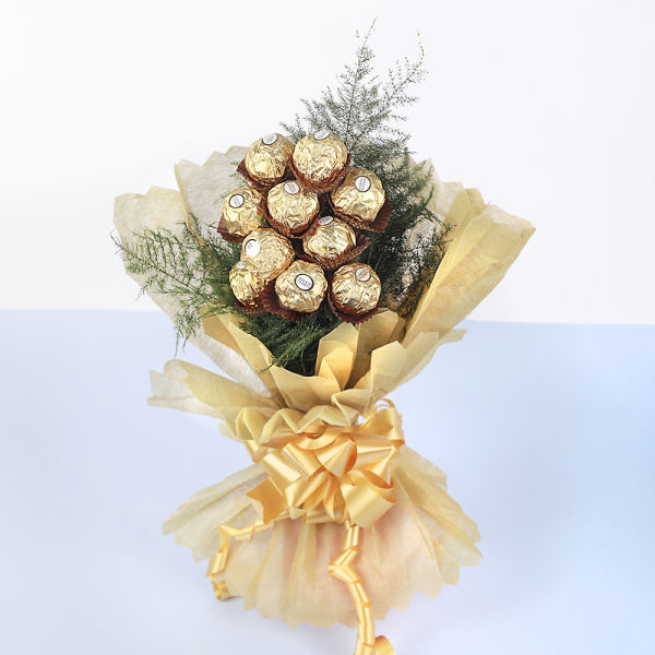  Ferrero Rocher Chocolate Bouquet