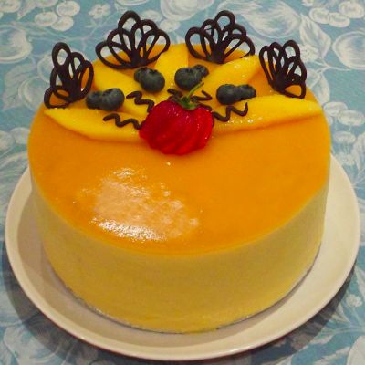 Tempting Mango Cake