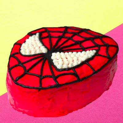 Luscious Spiderman Cake