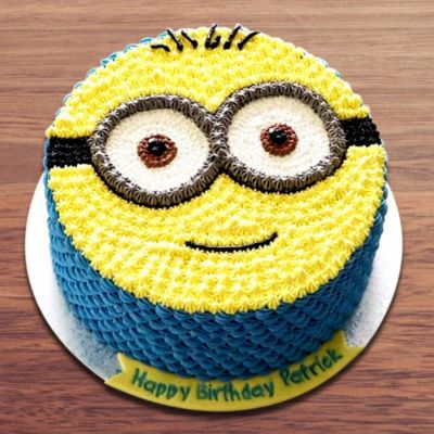 Happy Moments Minion Cake