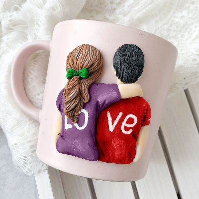 Couple valentine day mug