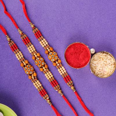 Unique Rakhi Set Of 3