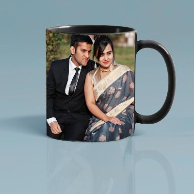 Alluring Personalized Black Mug