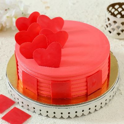 Hearty Strawberry Cake