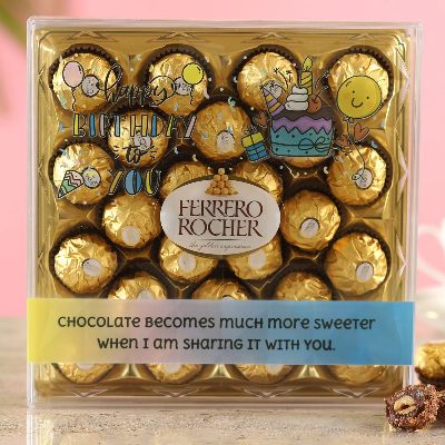 Special Birthday Ferrero Rocher Box