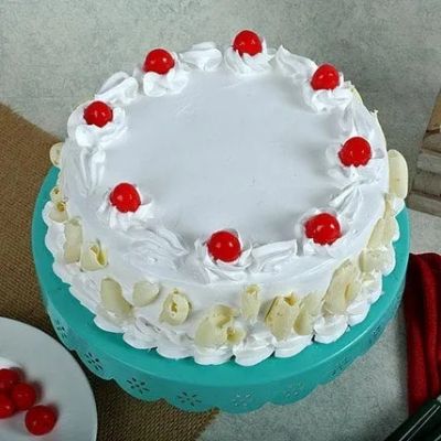 White Forest Cake