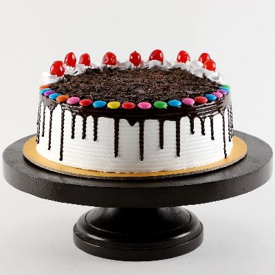 Yummy Black Forest Gems Cake