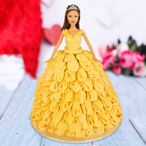  Sunshine Barbie Cake