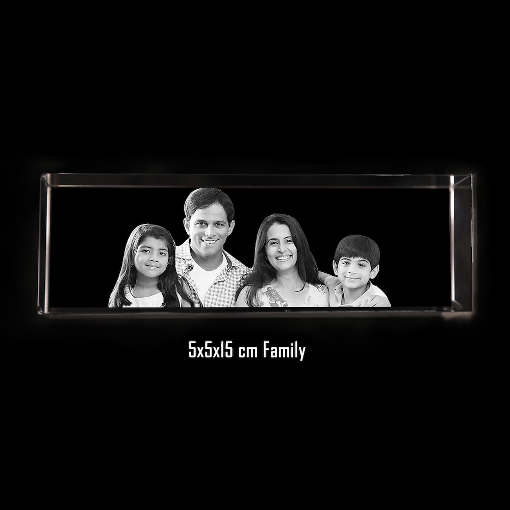  Family 3D Crystal