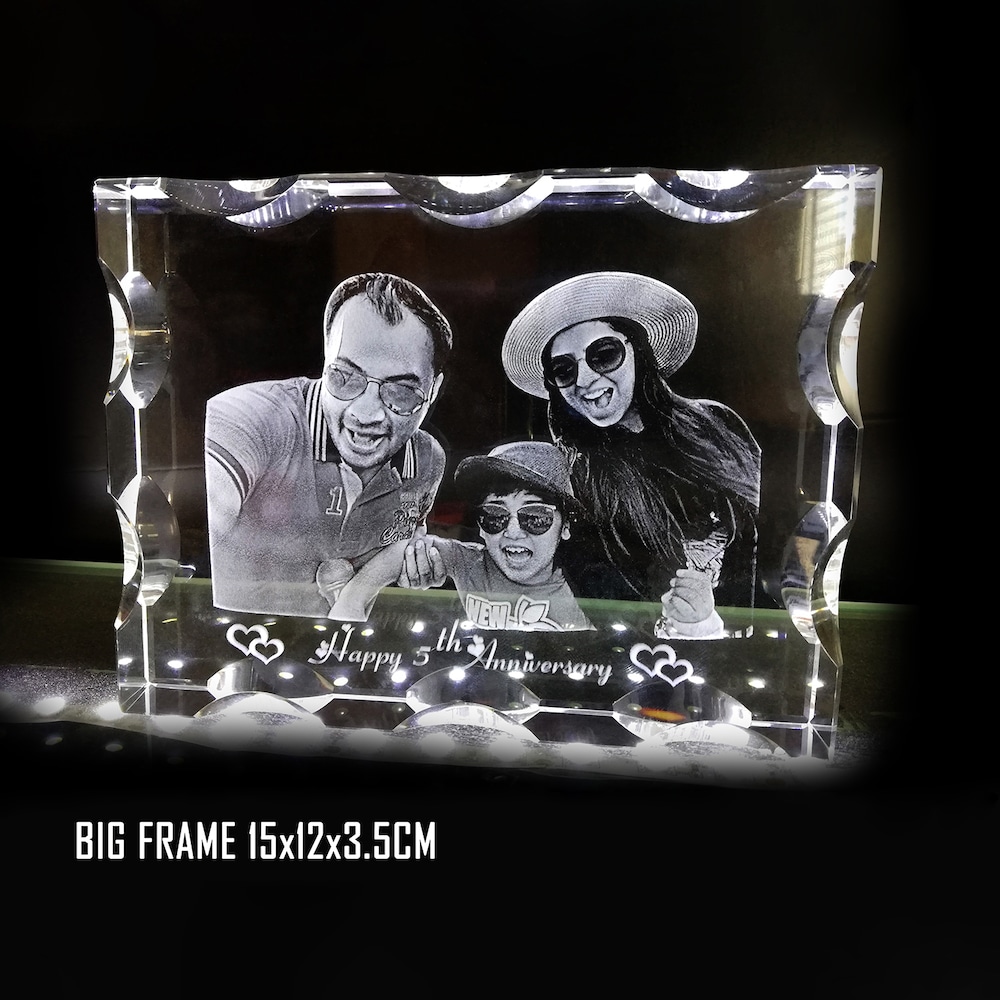  Big Frame 3D Crystal