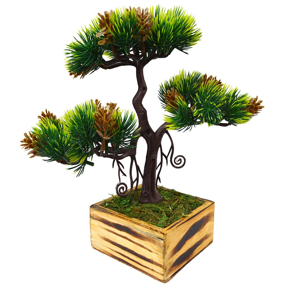  Artificial Pine Bonsai