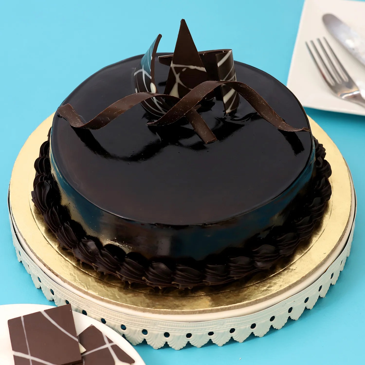  Chocolaty Truffle Cake