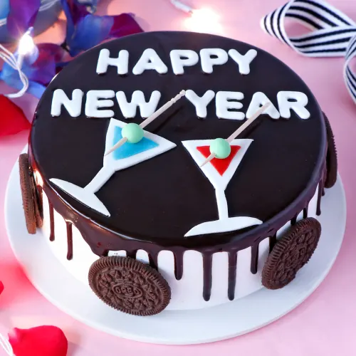  Happy New Year Oreo Cake